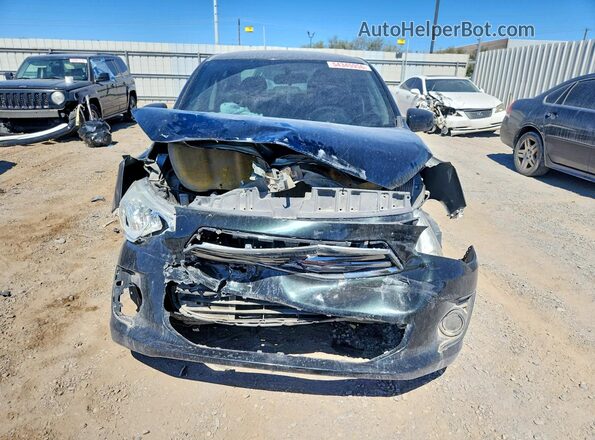 ML32F3FJ2HHF19529 2017 MITSUBISHI MIRAGE Black Front view