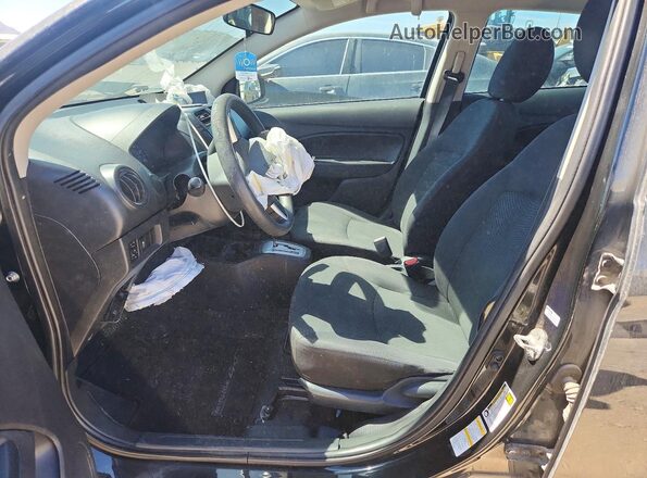 ML32F3FJ2HHF19529 2017 MITSUBISHI MIRAGE Black Front interior view