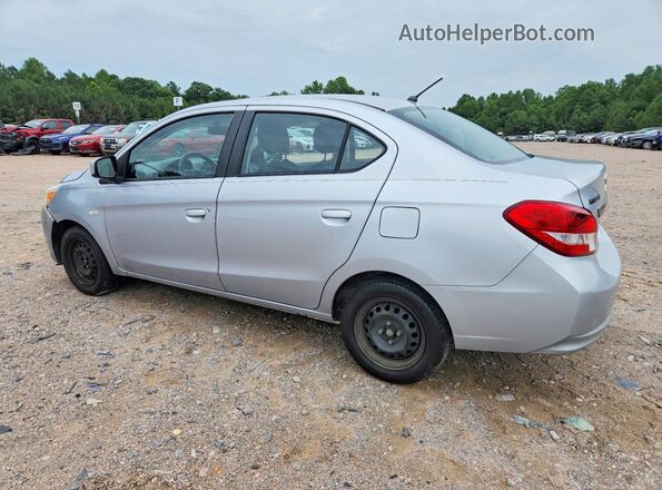ML32F3FJ3HH001393 2017 MITSUBISHI MIRAGE Silver Tył lewy