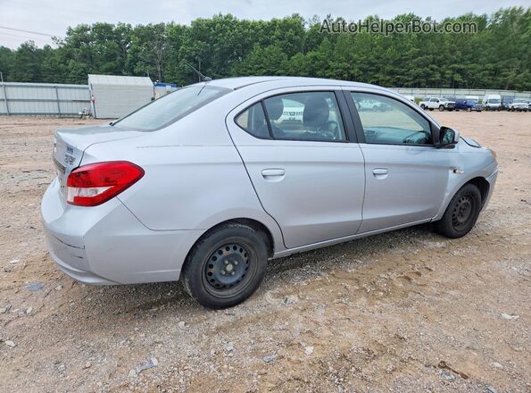 ML32F3FJ3HH001393 2017 MITSUBISHI MIRAGE Silver Tył prawy