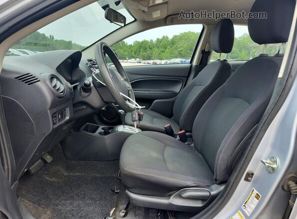 ML32F3FJ3HH001393 2017 MITSUBISHI MIRAGE Silver Widok wnętrza z przodu