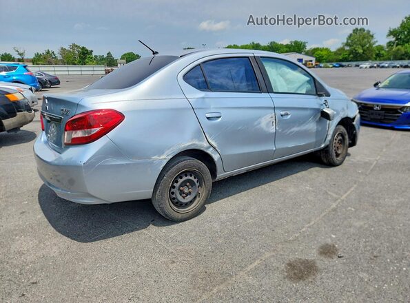 ML32F3FJ3HHF15330 2017 MITSUBISHI MIRAGE Silver უკანა მარჯვენა