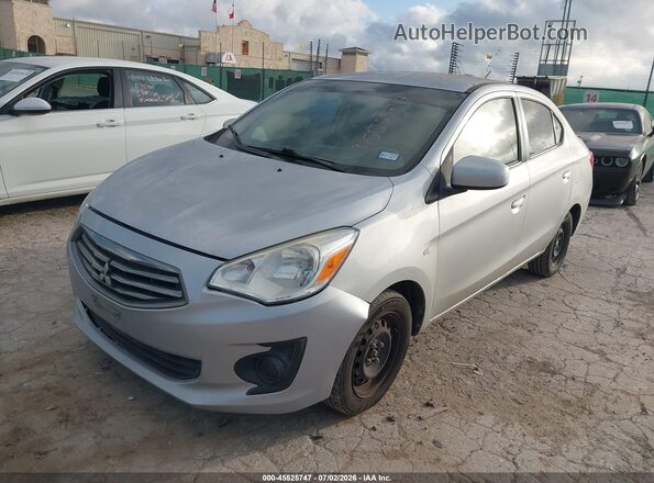 ML32F3FJ3JHF03359 2018 MITSUBISHI MIRAGE G4 Silver Առջևի ձախ երեք քառորդ տեսարան