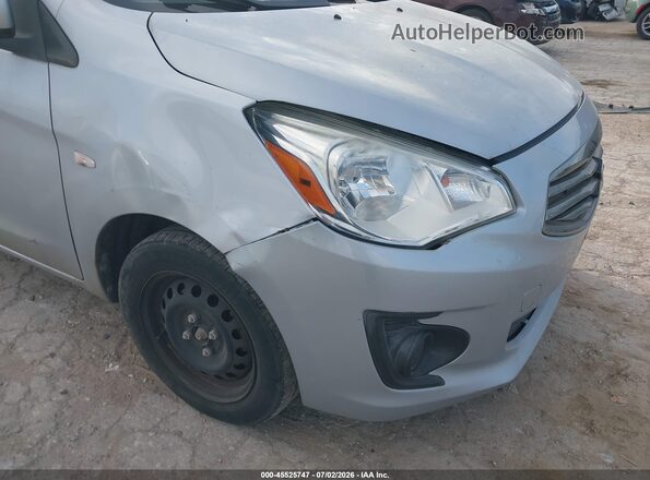 ML32F3FJ3JHF03359 2018 MITSUBISHI MIRAGE G4 Silver Սալոնի հետևի տեսք