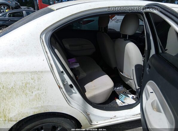 ML32F3FJ3JHF05337 2018 MITSUBISHI MIRAGE G4 White Widok naklejki z numerem VIN