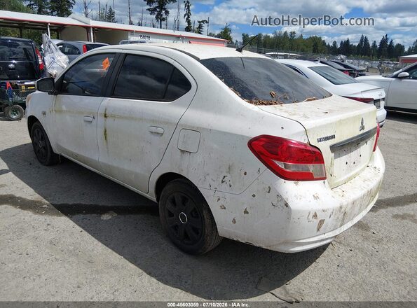 ML32F3FJ3JHF05337 2018 MITSUBISHI MIRAGE G4 White Tył lewy