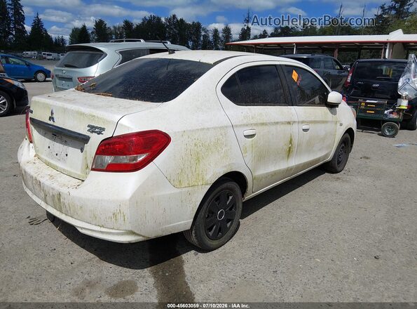ML32F3FJ3JHF05337 2018 MITSUBISHI MIRAGE G4 White Tył prawy