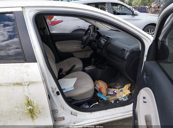 ML32F3FJ3JHF05337 2018 MITSUBISHI MIRAGE G4 White Widok wnętrza z przodu