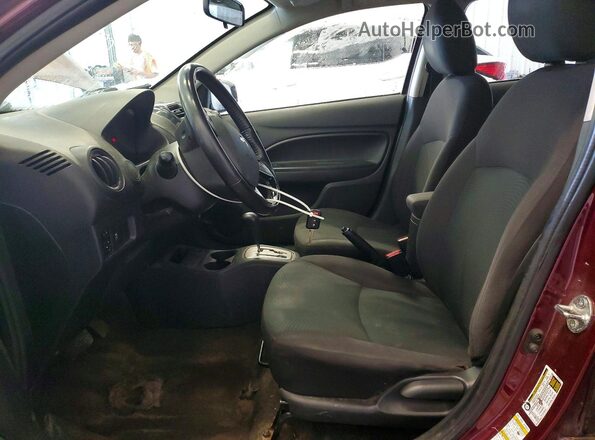 ML32F3FJ3JHF07184 2018 MITSUBISHI MIRAGE Purple წინა სალონის ხედი