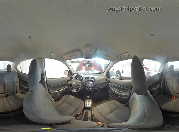 ML32F3FJ3JHF07184 2018 MITSUBISHI MIRAGE Purple VIN კოდის სტიკერის ხედი