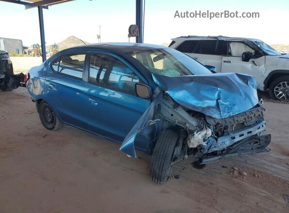 ML32F3FJ3JHF08335 2018 MITSUBISHI MIRAGE Blue Առջևի աջ