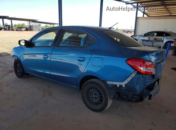 ML32F3FJ3JHF08335 2018 MITSUBISHI MIRAGE Blue Հետևի ձախ