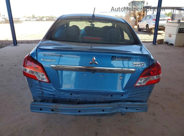 ML32F3FJ3JHF08335 2018 MITSUBISHI MIRAGE Blue Հետևի տեսք