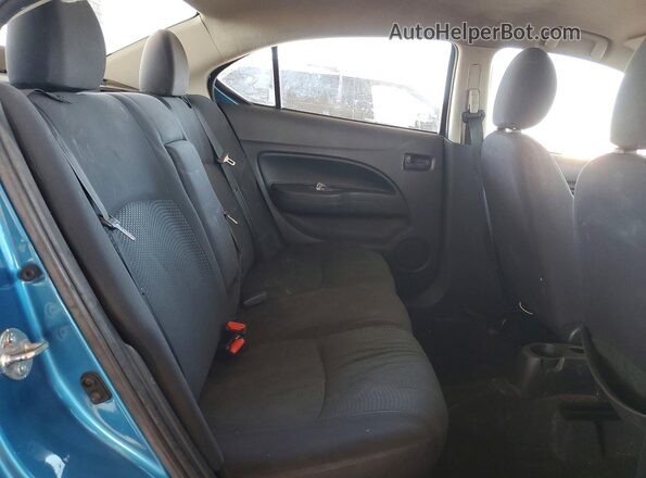 ML32F3FJ3JHF08335 2018 MITSUBISHI MIRAGE Blue Հետևի նստատեղերի տեսք