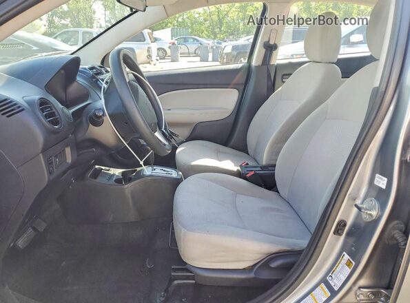 ML32F3FJ3KHF09714 2019 MITSUBISHI MIRAGE Gray Սալոնի դիմացի տեսք