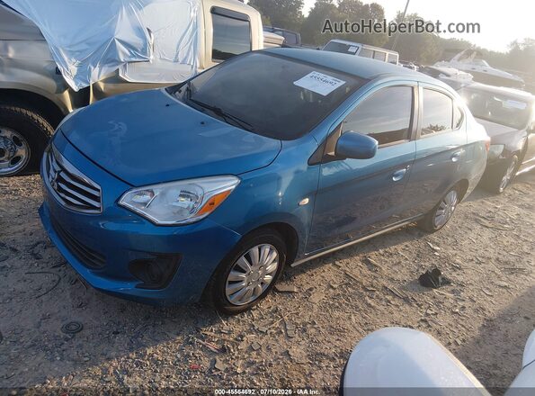 ML32F3FJ3KHF10541 2019 MITSUBISHI MIRAGE G4 Синий Передняя левая четверть