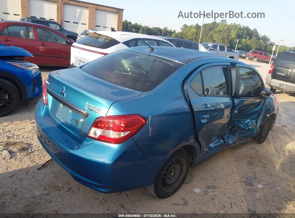 ML32F3FJ3KHF10541 2019 MITSUBISHI MIRAGE G4 Синий Задняя правая четверть