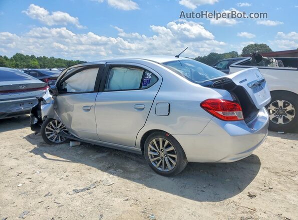 ML32F3FJ3KHF18462 2019 MITSUBISHI MIRAGE Silver Trasero izquierdo