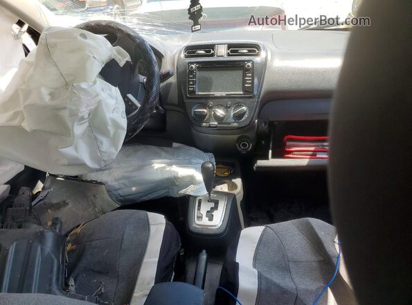 ML32F3FJ3KHF18462 2019 MITSUBISHI MIRAGE Silver Vista del salpicadero