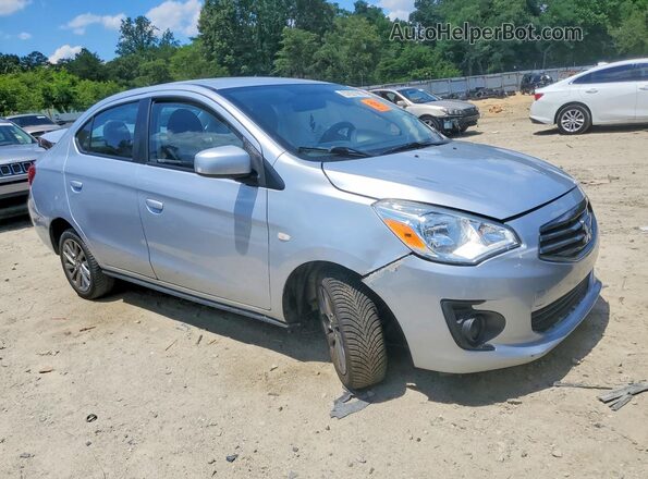 ML32F3FJ3KHF18462 2019 MITSUBISHI MIRAGE Silver Delantero derecho