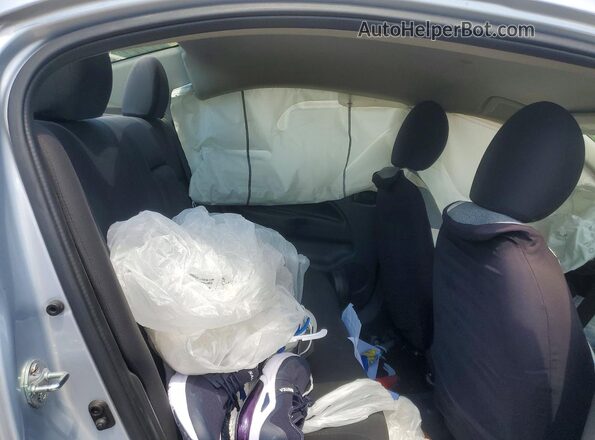 ML32F3FJ3KHF18462 2019 MITSUBISHI MIRAGE Silver Vista de los asientos traseros