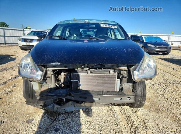 ML32F3FJ4HHF07298 2017 MITSUBISHI MIRAGE Black Widok z przodu