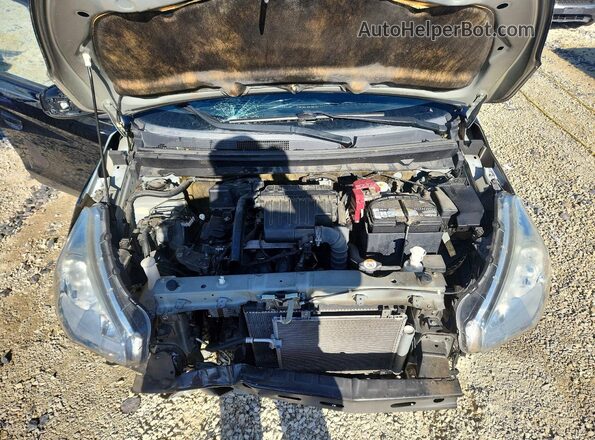 ML32F3FJ4HHF07298 2017 MITSUBISHI MIRAGE Black Widok wnętrza z tyłu
