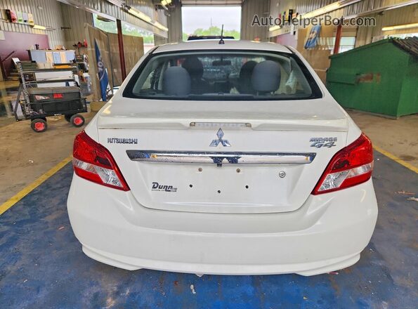 ML32F3FJ4JHF07341 2018 MITSUBISHI MIRAGE White Rear view