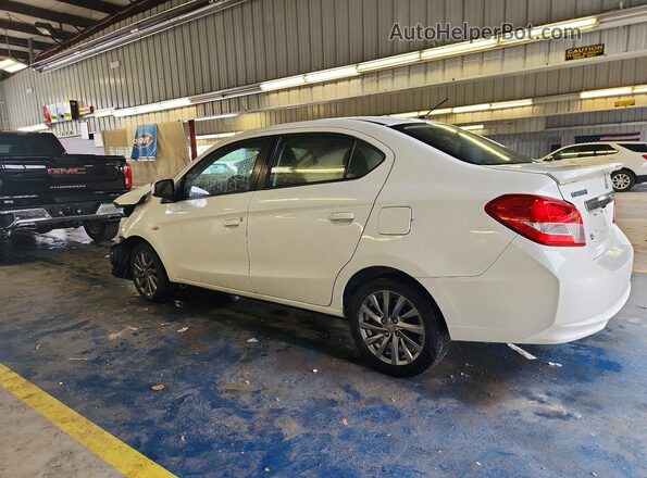 ML32F3FJ4JHF07341 2018 MITSUBISHI MIRAGE White Rear left