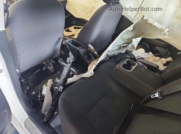 ML32F3FJ4JHF07341 2018 MITSUBISHI MIRAGE White Engine compartment view