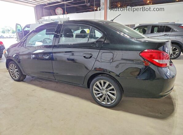 ML32F3FJ4JHF10319 2018 MITSUBISHI MIRAGE Black Rear left