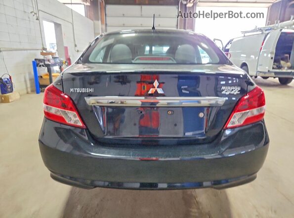 ML32F3FJ4JHF10319 2018 MITSUBISHI MIRAGE Black Rear view