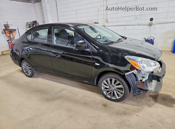 ML32F3FJ4JHF10319 2018 MITSUBISHI MIRAGE Black Front right