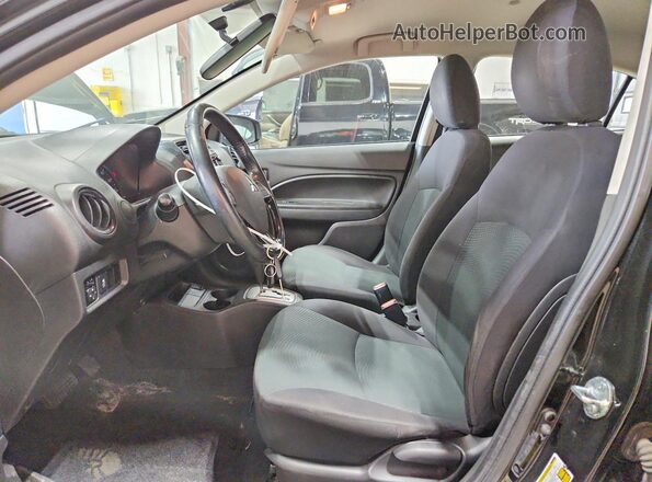 ML32F3FJ4JHF10319 2018 MITSUBISHI MIRAGE Black Front interior view