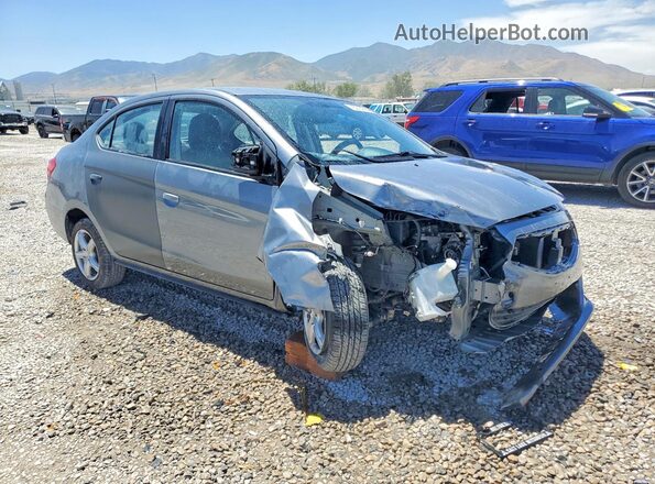 ML32F3FJ4KHF05834 2019 MITSUBISHI MIRAGE Серебряный Передняя правая четверть