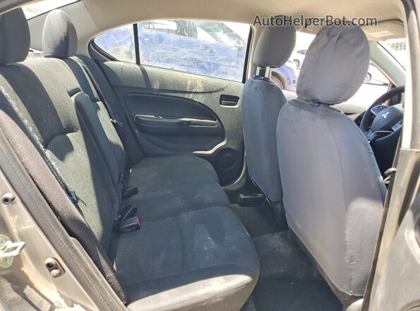 ML32F3FJ4KHF05834 2019 MITSUBISHI MIRAGE Серебряный Вид задних сидений