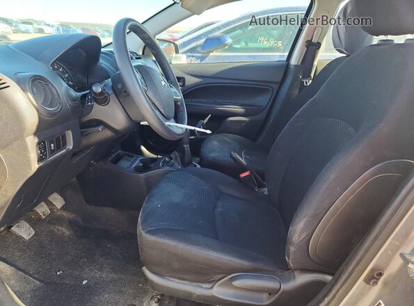 ML32F3FJ4KHF05834 2019 MITSUBISHI MIRAGE Серебряный Вид салона спереди