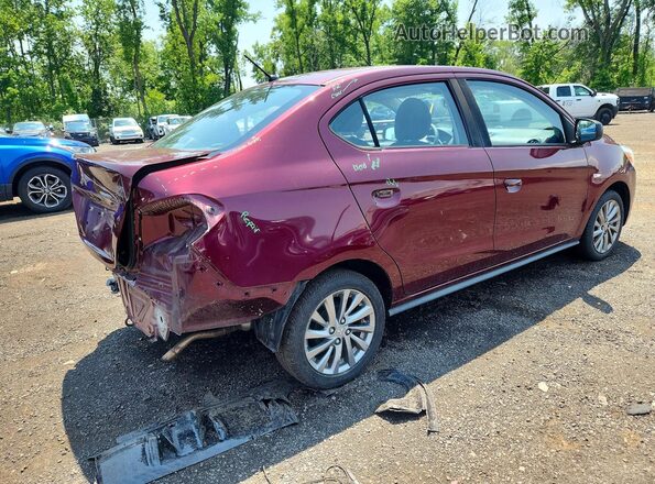 ML32F3FJ4KHF14484 2019 MITSUBISHI MIRAGE Красный Задняя правая четверть