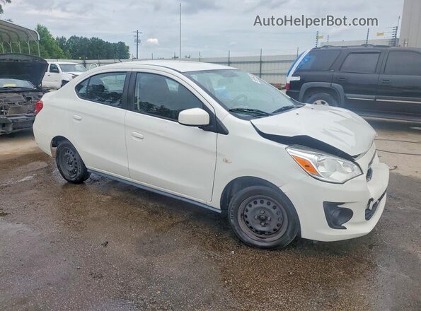 ML32F3FJ4KHF16056 2019 MITSUBISHI MIRAGE White წინა მარჯვენა