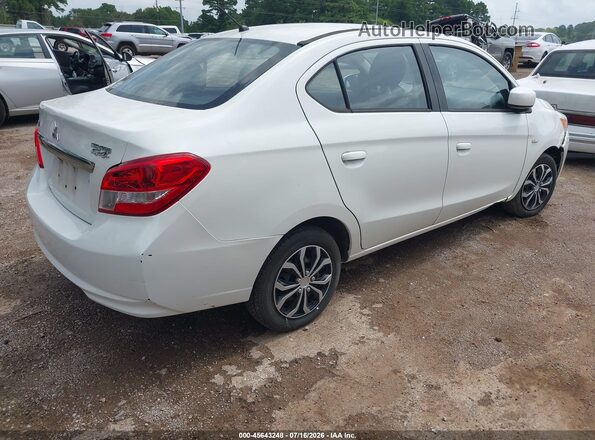ML32F3FJ4KHF16820 2019 MITSUBISHI MIRAGE G4 White Հետևի աջ