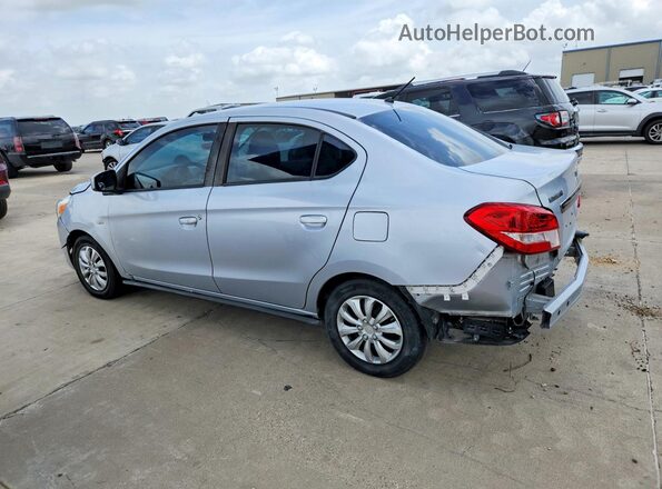 ML32F3FJ4KHF17773 2019 MITSUBISHI MIRAGE Серебряный Задняя левая четверть
