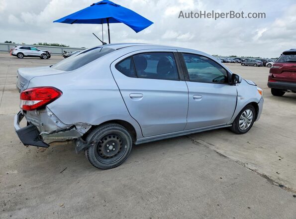ML32F3FJ4KHF17773 2019 MITSUBISHI MIRAGE Серебряный Задняя правая четверть