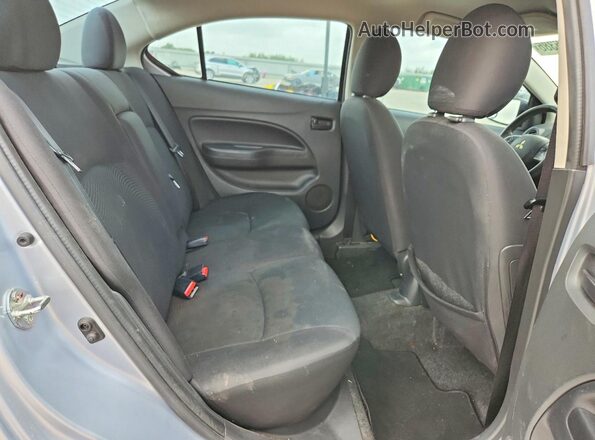 ML32F3FJ4KHF17773 2019 MITSUBISHI MIRAGE Серебряный Вид задних сидений