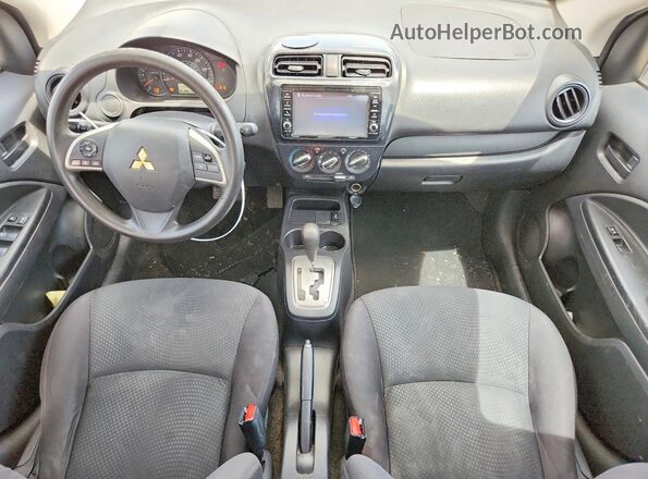 ML32F3FJ4KHF17773 2019 MITSUBISHI MIRAGE Серебряный Вид панели приборов