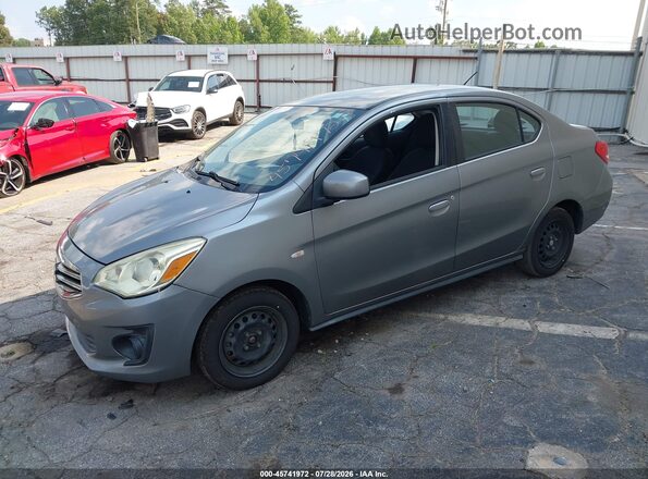 ML32F3FJ4KHF18776 2019 MITSUBISHI MIRAGE G4 Серый Передняя левая четверть