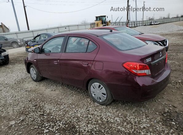 ML32F3FJ4LHF03308 2020 MITSUBISHI MIRAGE Purple Rear left