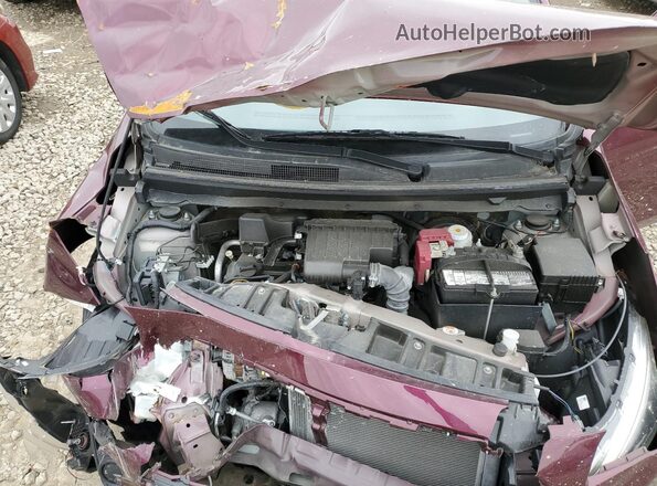 ML32F3FJ4LHF03308 2020 MITSUBISHI MIRAGE Purple Rear interior view