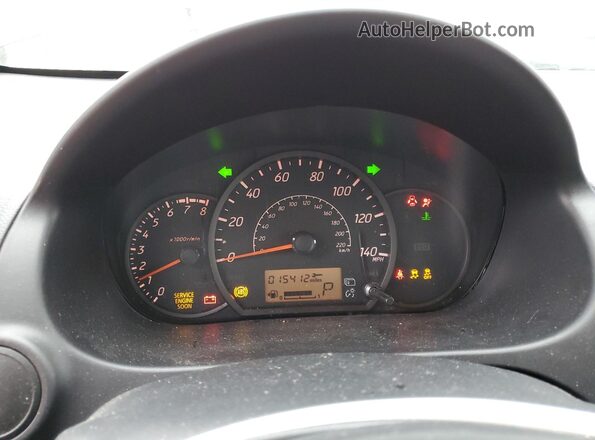 ML32F3FJ4LHF03308 2020 MITSUBISHI MIRAGE Purple Instrument cluster view
