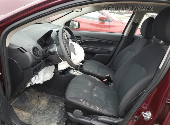 ML32F3FJ4LHF03308 2020 MITSUBISHI MIRAGE Purple Front interior view
