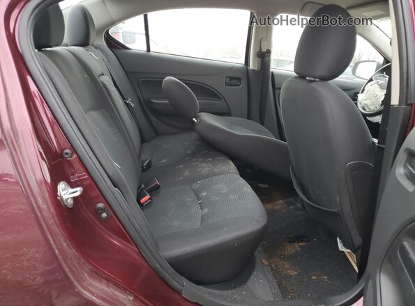 ML32F3FJ4LHF03308 2020 MITSUBISHI MIRAGE Purple Rear seats view